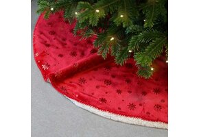 Unique Living - Kerstboomrok Britt Red