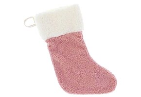 Unique Living - Kerstsok Hanna Old Pink - 45x25cm