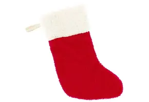 Unique Living - Kerstsok Hanna Red - 45x25cm