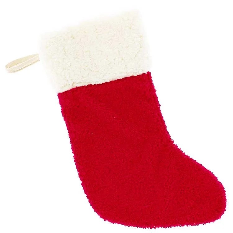 Unique Living - Kerstsok Hanna Red - 45x25cm