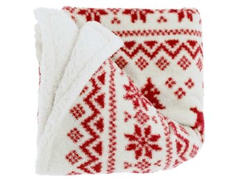 Unique Living - Plaid Mirre Red - 130x160cm