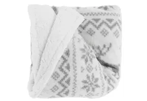 Unique Living - Plaid Mirre Dark Grey - 130x160cm