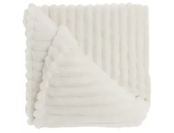 Unique Living - Plaid Lex Dove White - 150x200cm