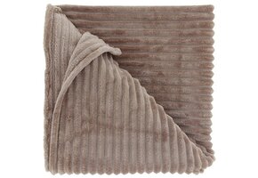 Unique Living - Plaid Dez Taupe - 150x200cm