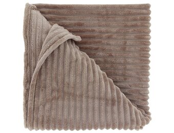 Unique Living - Plaid Dez Taupe - 150x200cm