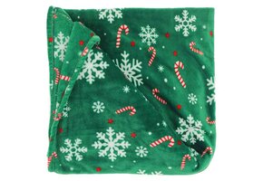 Unique Living - Plaid Xmas Party Dessin 1 - 150x200cm