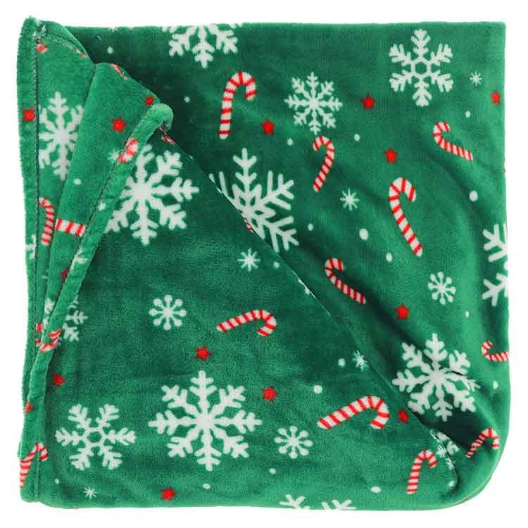 Unique Living - Plaid Xmas Party Dessin 1 - 150x200cm