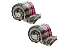 Unique Living - Set van 2 Larsson Grey - 150x200 cm