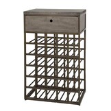 Hoyz Collection - Wijnkast Ferro 1 Lade - Brons Antiek