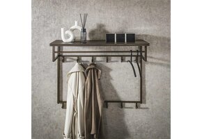 Hoyz Collection - Kapstok Ferro Hoog 12 Haken - Brons Antiek