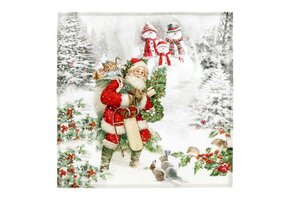 Unique Living | Set van 6 | Servetten Filip 40x40cm dessin 1