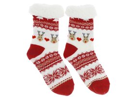 Unique Living - Kerstsok Reindeer Dessin 2