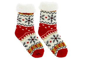 Unique Living - Kerstsok Reindeer Dessin 4 Maat 39-41 -