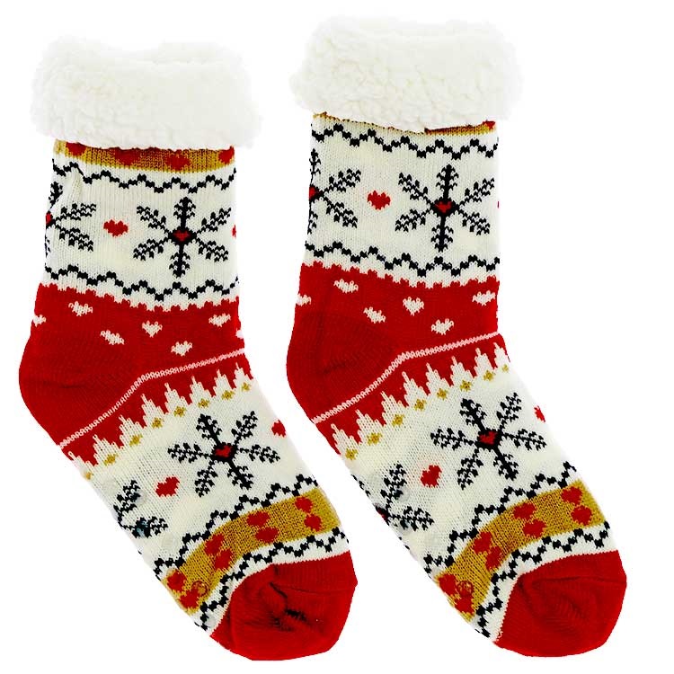 Unique Living - Kerstsok Reindeer Dessin 4 Maat 39-41 -