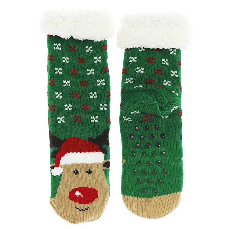 Unique Living - Kerstsok Reindeer Dessin 1 Maat 36-38 -