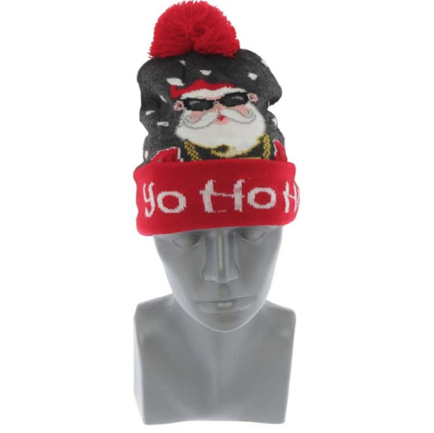 Unique Living | Kerstmuts Xmas with lights 21x22cm dessin 5