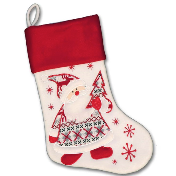 Unique Living | Sock Winterland santa