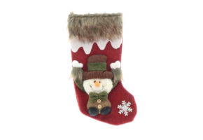 Unique Living | Stocking Vidar 17x34cm red snowman
