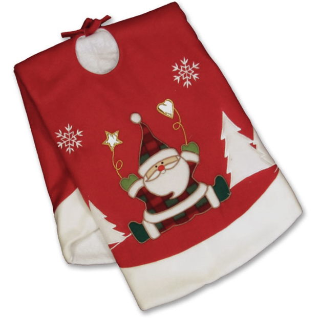 Unique Living - Xmas with love treeskirt santa - Kerstboomkleed