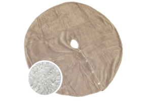 Unique Living - Treeskirt Coby 110cm Ø stone - Kerstboomkleed