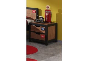 LUCEVI - Alex Kindernachtkastje- Hout - Beige - 50x45x45cm