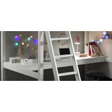 LUCEVI - Pino Bureau - Bijpassend bij Pino Hoogslaper - Wit - 45x200 cm