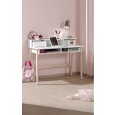 LUCEVI - Kiddy Bureau Met Opzet - Hout - Wit - 120x55x90cm