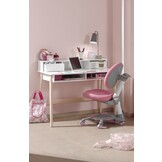 LUCEVI - Kiddy Bureau Met Opzet - Hout - Wit - 120x55x90cm
