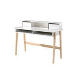 LUCEVI - Kiddy Bureau Met Opzet - Hout - Wit - 120x55x90cm