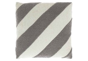 Unique Living - Sierkussen Kella Chateau Grey -45x45cm