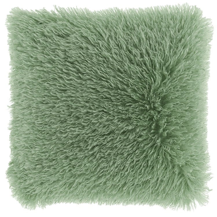 Unique Living - Sierkussen Frieda Tea Green -45x45cm