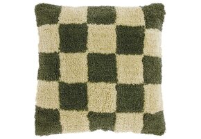 Unique Living - Sierkussen Ziva Winter Green -45x45cm