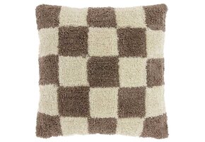 Unique Living - Sierkussen Ziva Taupe -45x45cm