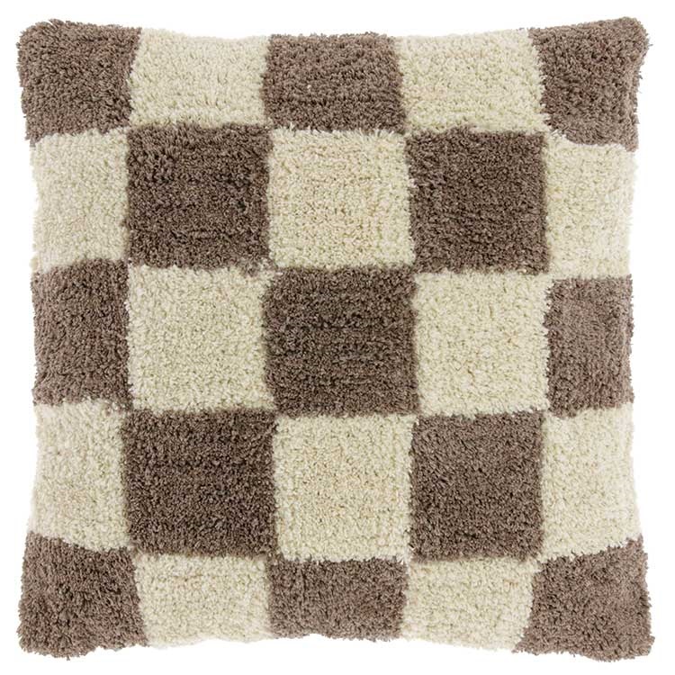 Unique Living - Sierkussen Ziva Taupe -45x45cm