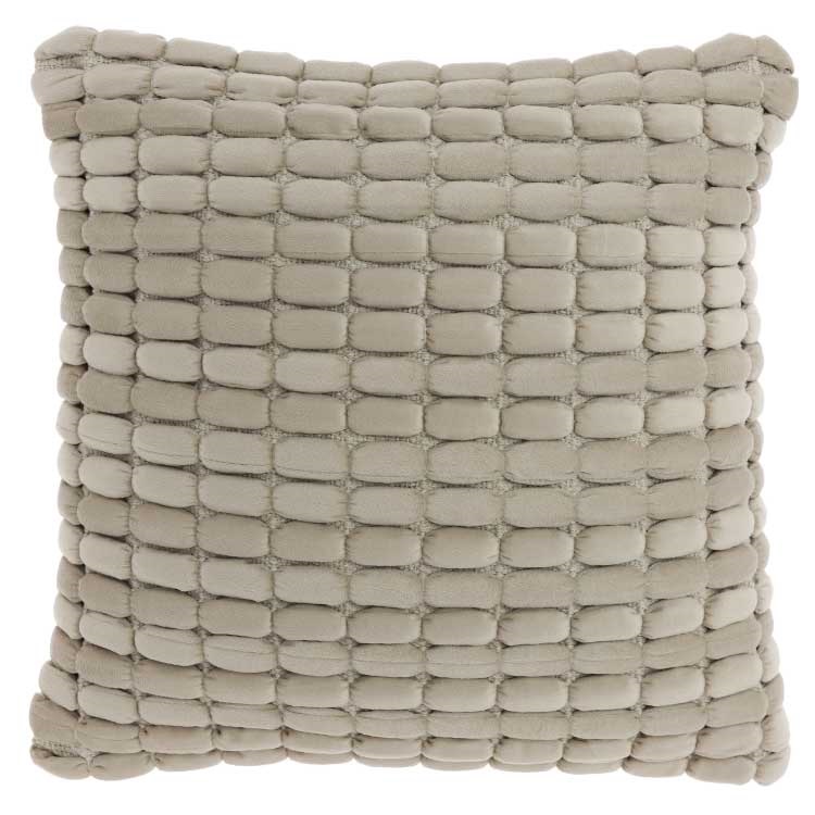 Unique Living - Sierkussen Kensi Chateau Grey -45x45cm