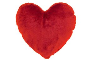 Unique Living - Sierkussen Heart Red -45x35cm