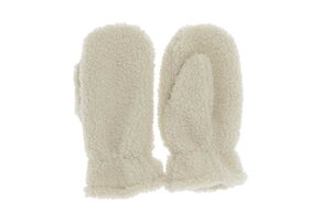 Unique Living - Handschoen Teddy Dove White -23x11cm