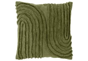 Unique Living - Sierkussen Maeve Winter Green -45x45cm