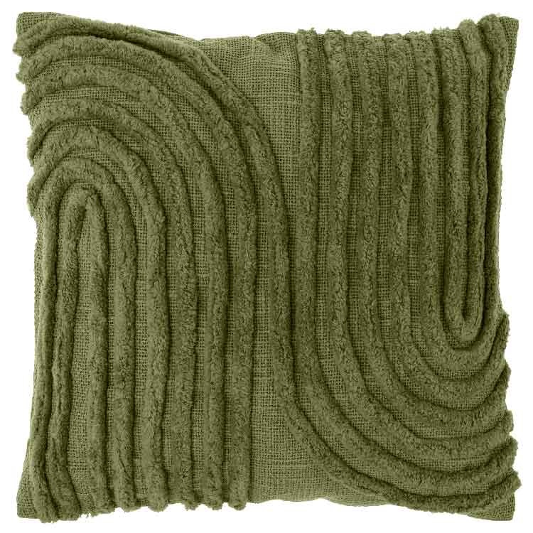 Unique Living - Sierkussen Maeve Winter Green -45x45cm