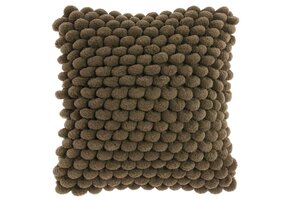 Unique Living - Sierkussen Alina Taupe -45x45cm