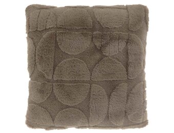 Unique Living - Sierkussen Milan Taupe -45x45cm