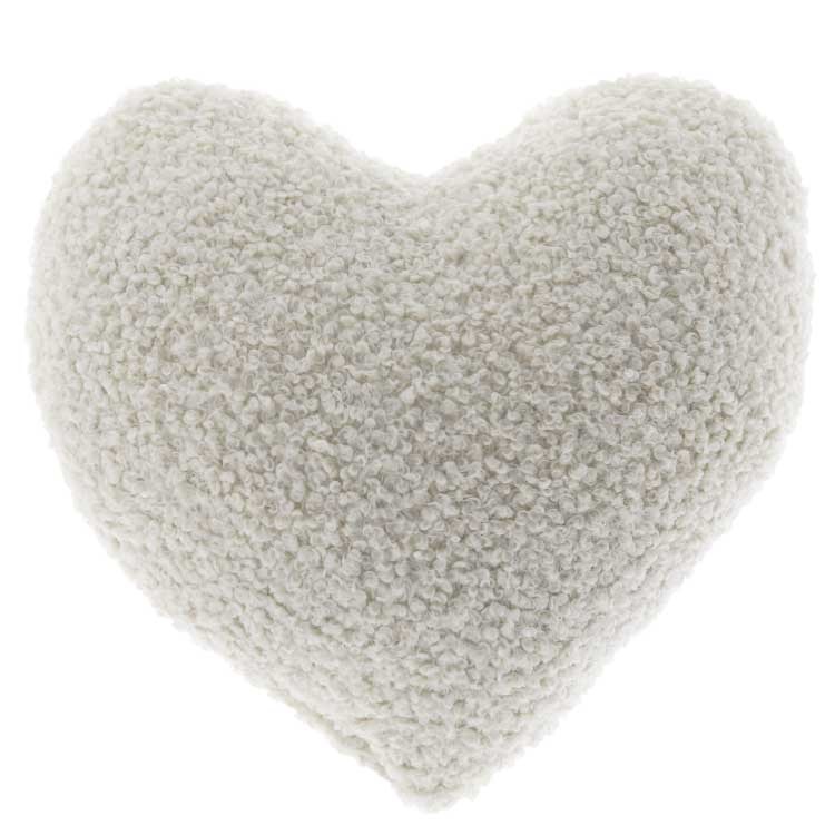 Unique Living - Sierkussen Curly Dove White -40x40cm