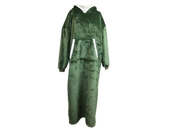 Unique Living - Hoodie Oversized Winter Green -75x150cm