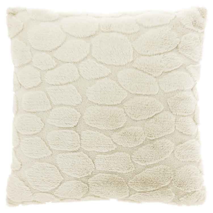 Unique Living - Sierkussen Daaf Dove White -45x45cm