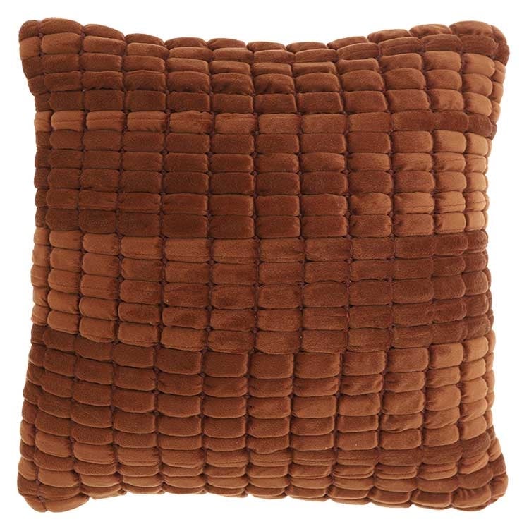 Unique Living - Sierkussen Kensi Redwood -45x45cm