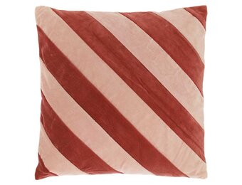 Unique Living - Sierkussen  Zoya old Pink / Redwood -45x45cm