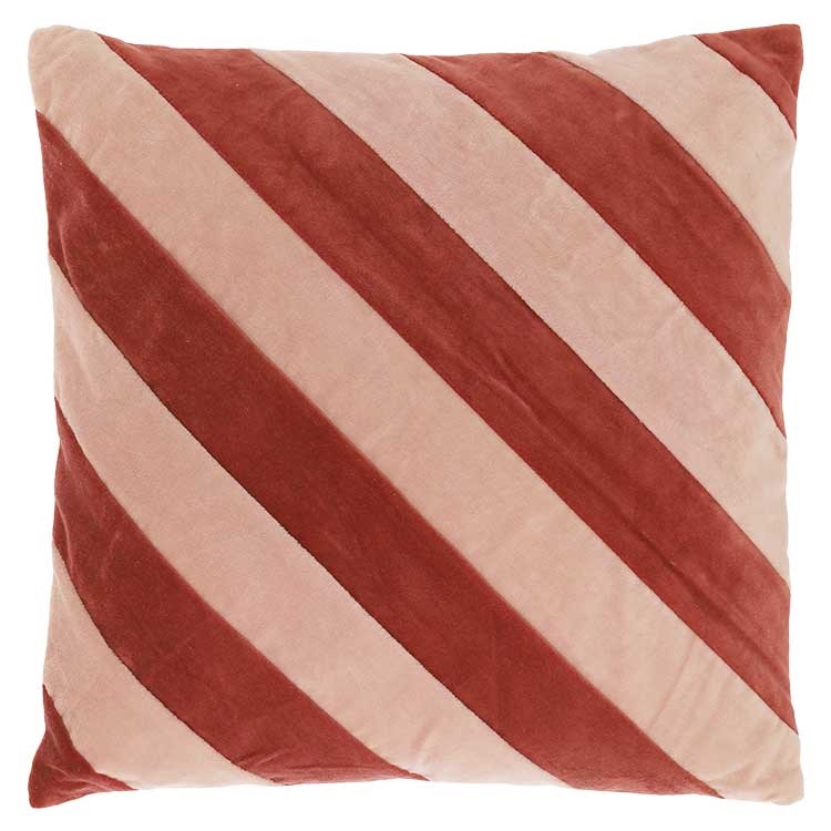 Unique Living - Sierkussen  Zoya old Pink / Redwood -45x45cm