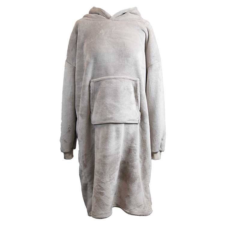 Unique Living - Hoodie Oversized Chateau Grey -70x110cm