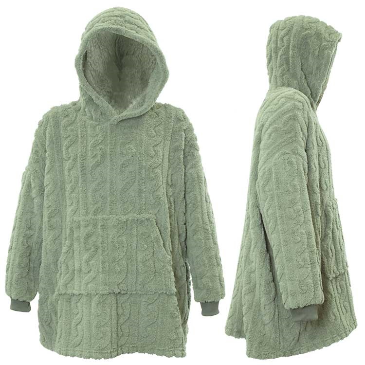 Unique Living - Hoodie Pleun Tea Green -70x57x87cm