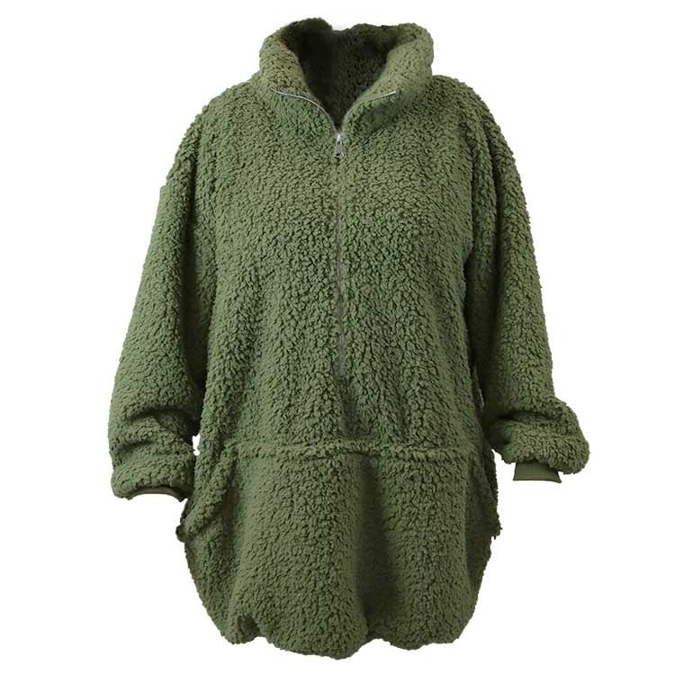 Unique Living - Hoodie Willow Winter Green -70x87cm